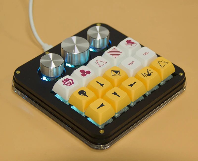botão teclado mecânico quente swap designer com