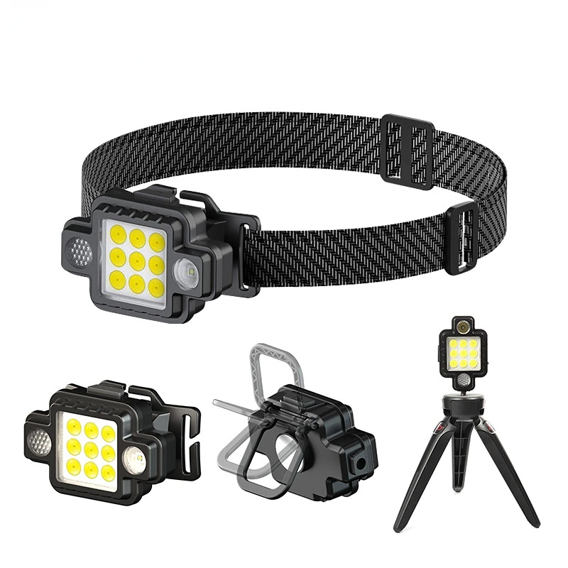 

Многофункциональный налобный фонарь COB + XPG с USB-зарядкой