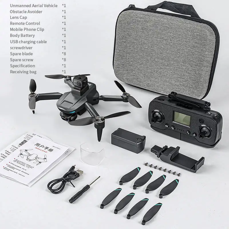 2024 JHD L200 PRO MAX Drone GPS Brushle Motor 4K HD Profesional FPV Dron 2-Axis Gimbal 360° Obstacle Avoidance RC Drone L200 PRO 6