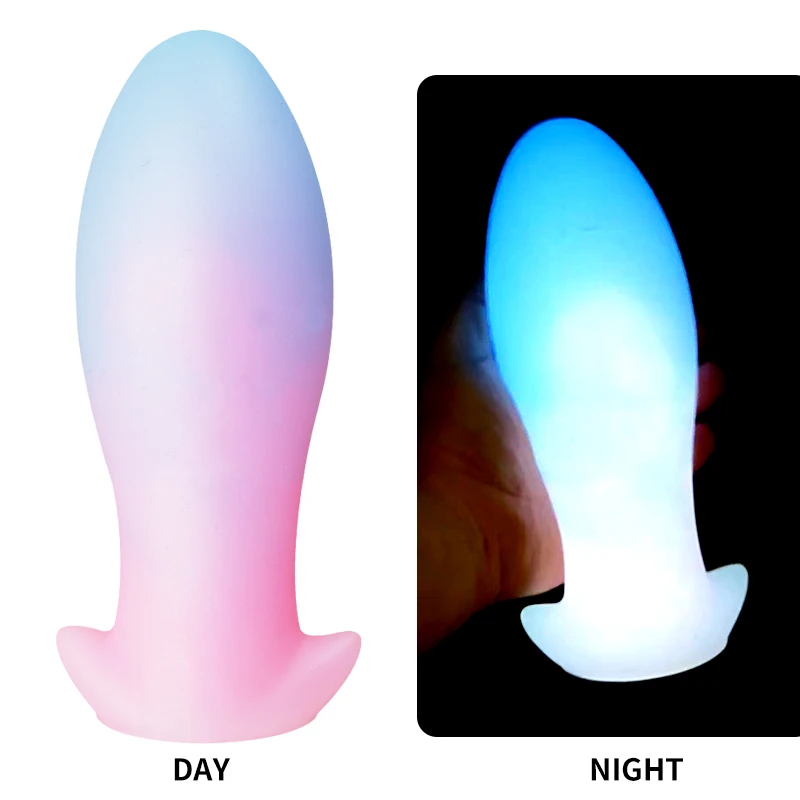 High Quality Soft Silicone Egg Butt Plug For Men And Women Anal Expander Huge Backyard Sex Toy Anal And Vaginal Massager