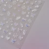 1pcs 5D Japanese Kawaii Dream Nail Art Stickers Flower Bird Snowflakes Butterfly Nail Decoration Adhesive Decals DIY Accessories 5