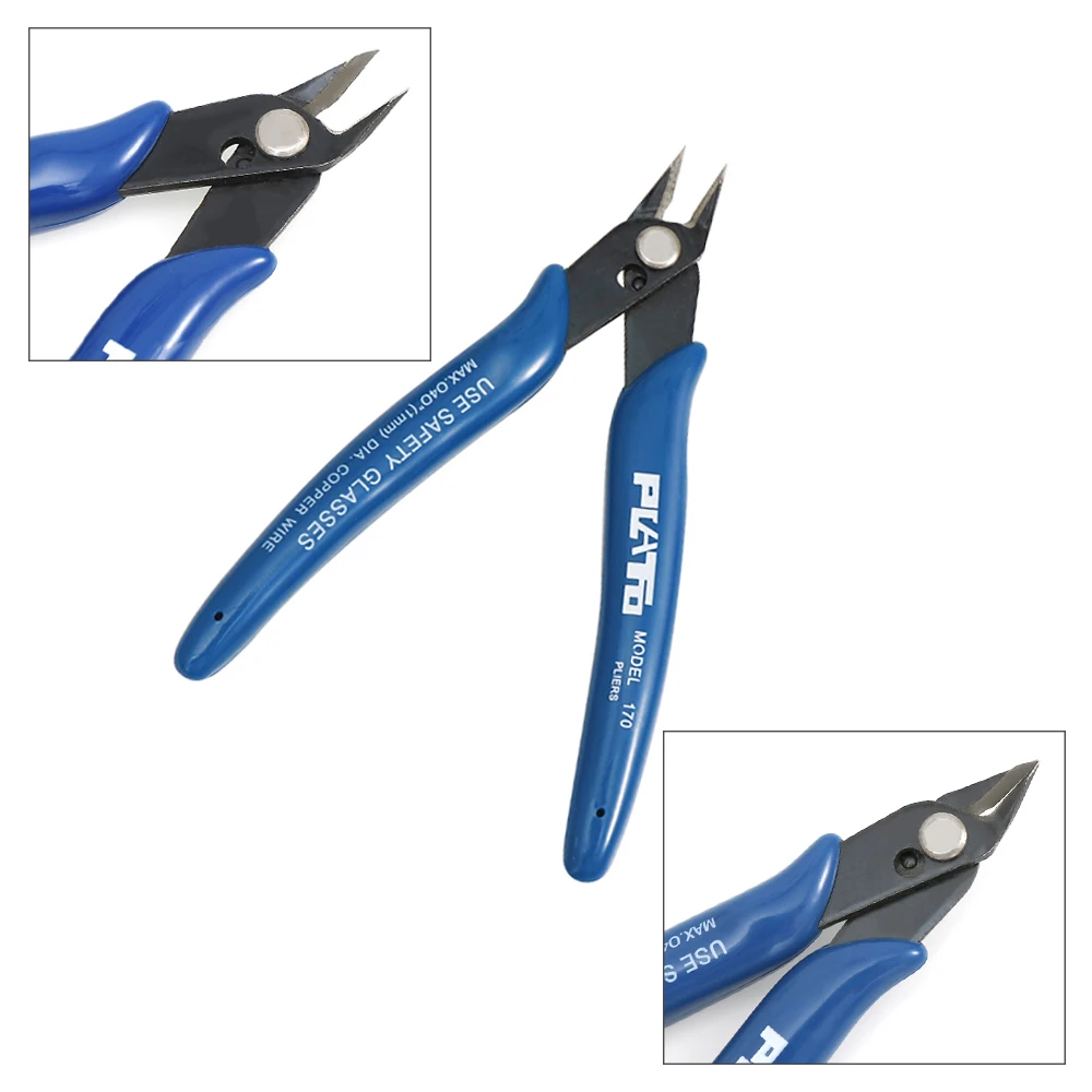 1PCS Bule Flush Side Shear Cutter Clipper Cutting Beading Pliers For Jewelry Wire Tools Jewelry Pliers Tools & Equipment Kit