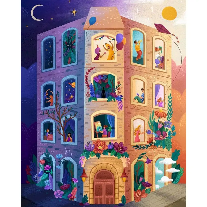 GATYZTORY Abstract Frame Painting By Numbers 40x50cm Kits Acrylic Paint