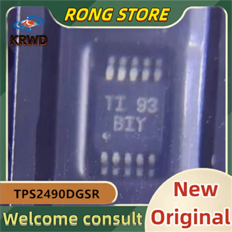 

20 шт. TPS2490 TPS2490DGSR MSOP10 Новый и оригинальный