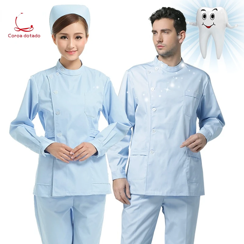 robe-d'infirmiere-blanche-a-manches-courtes-ensemble-separe-a-manches-longues-pour-dentiste-dentiste-hopital-medecin