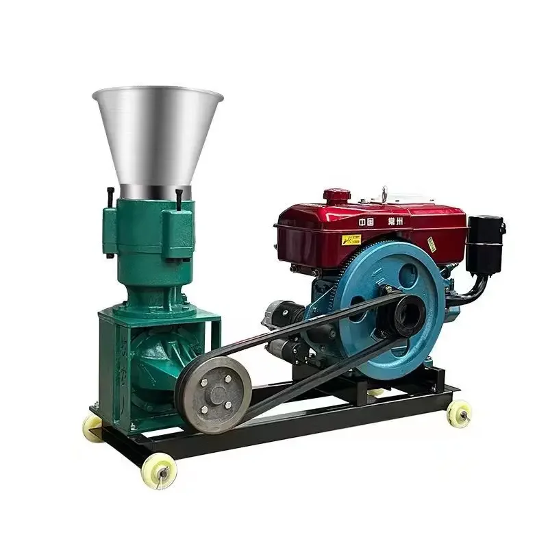 

Новый механизированный гранулятор для пастбища, коммерческая машина для переработки грубого волокна, маленький Электрический гранулятор