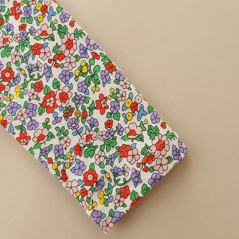 2025 Autumn Clothing for Girls Kids Clothes Long Sleeves Cotton Clothes Flowers Pumpkin Halloween Dress Cotton