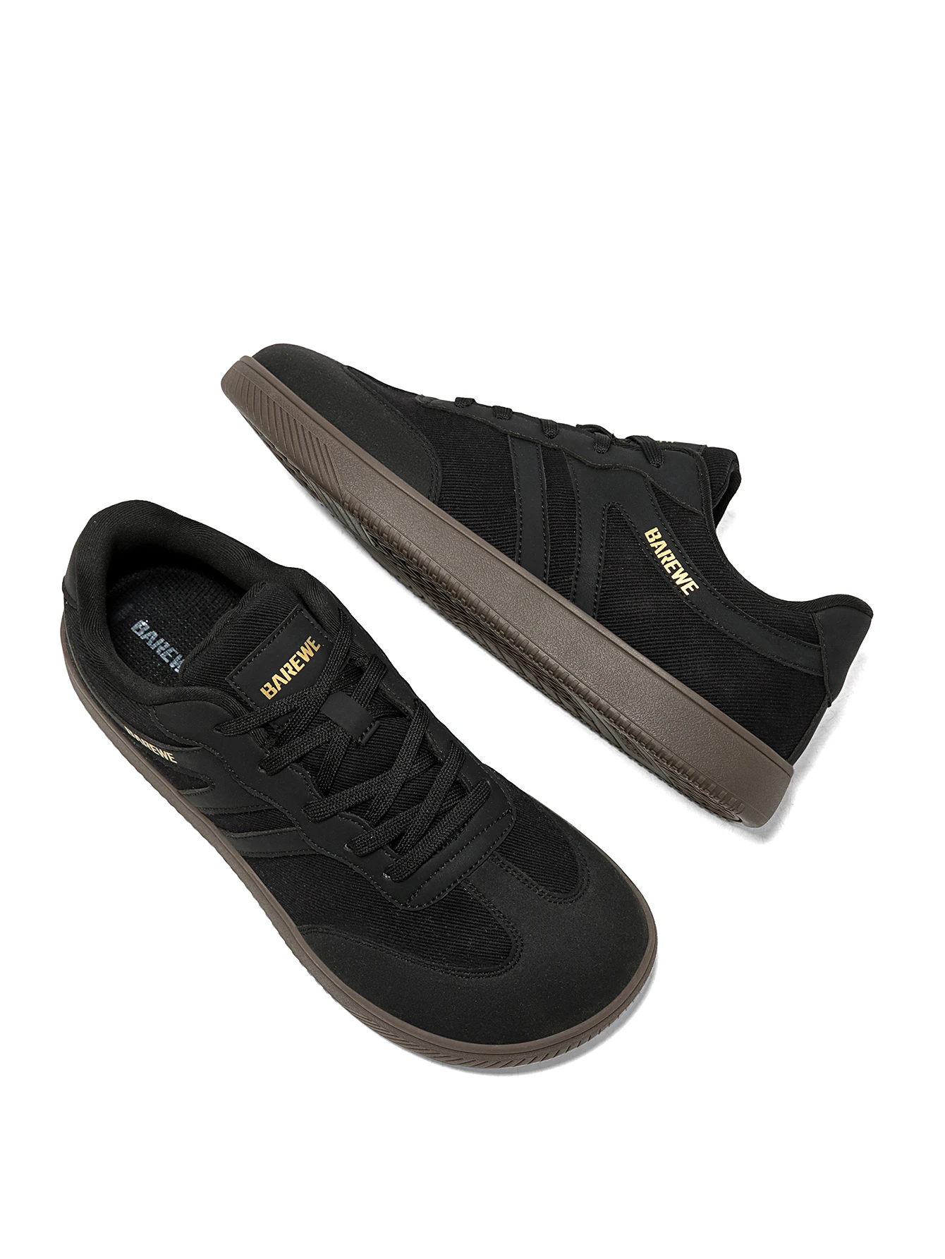 Men’s Skate Shoes Casual Sneakers Non Slip Gum Sole Lace Up Low Top Walking Shoes Lightweight Streetwear Trainers Fashion Footwe, view 4