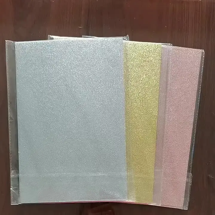 20 Hojas De Cartulina De Papel Grueso Con Purpurina De Chtistmas Para Bricolaje, Cumpleaños, Suministros De Fiesta De Boda, Fabricación De Tarjetas De Invitación, 8.5 X 11 Pulgadas (verde Navideño