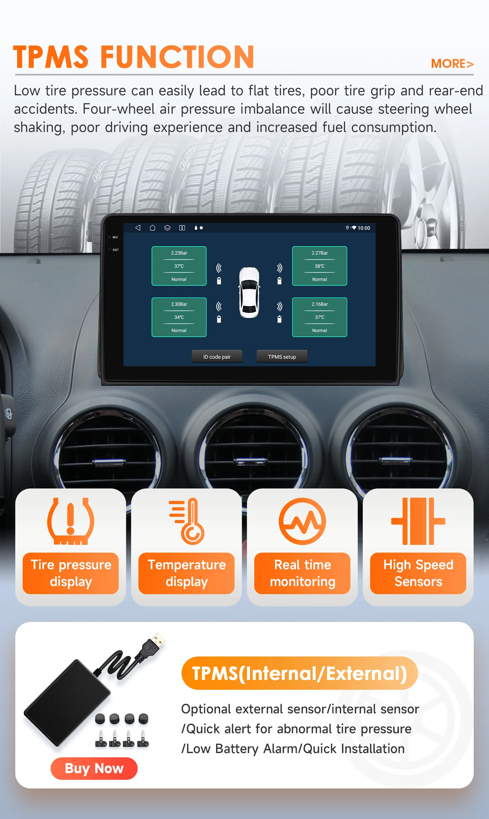 Hizpo Carplay Android Auto Autoradio für Opel Antara 1 2006–2017 Auto Multimedia GPS 4G 360 Kamera von Qualcomm Snapdragon 6115 – Detail 40