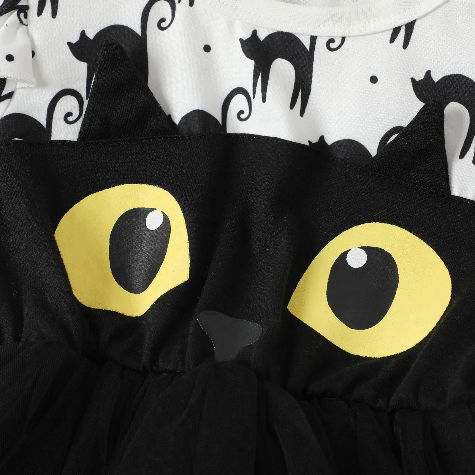 Girls Dress Kids Clothes Toddler Infant Wedding Halloween Cartoon Mesh Tulle Modeling Dress