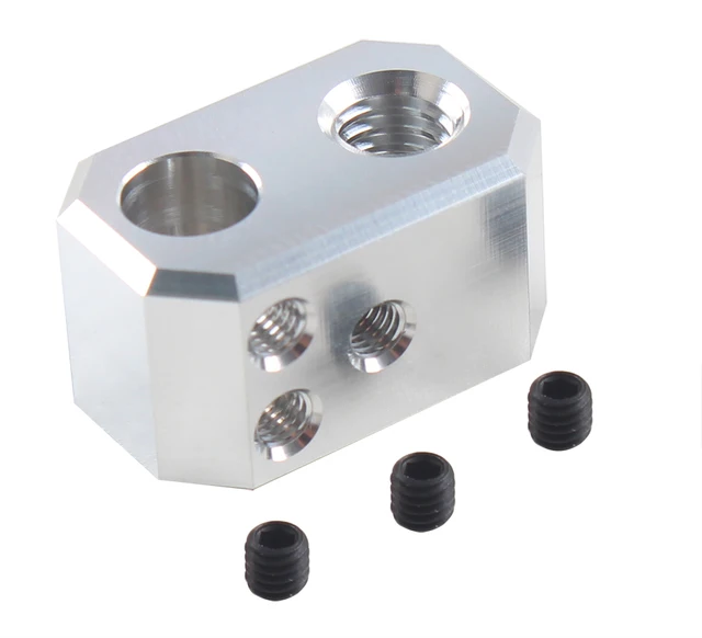 Hotend - Kit Para Impresora 3D Prusa MK4/XL, 24 V, 40 W, Kit De Cobre De Titanio Dividido En Tubo De Garganta De Aluminio, Cabezal De Impresora Con 1 Boquilla Endurecida Extra