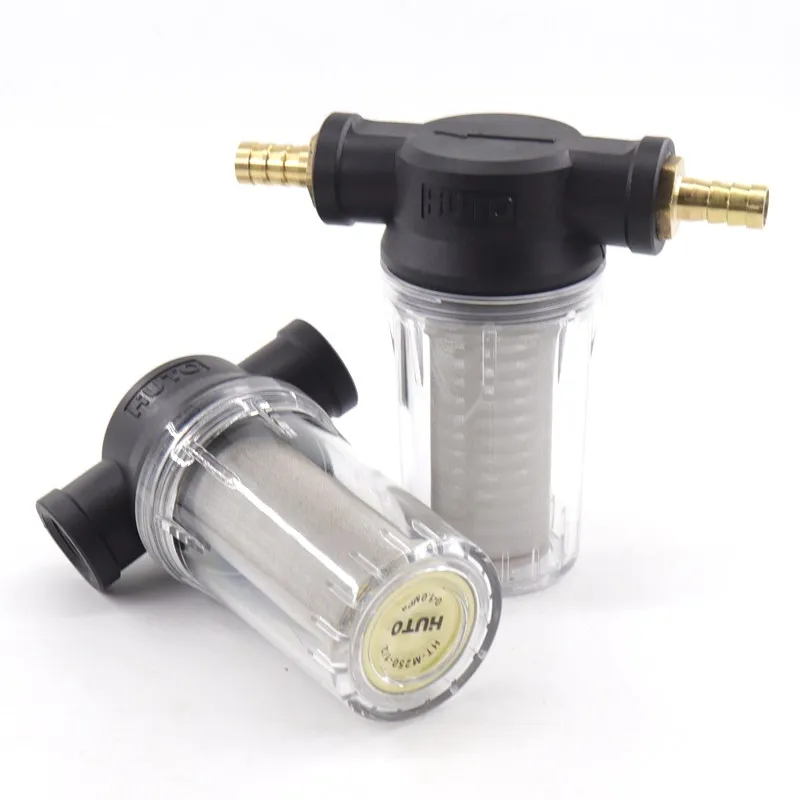 1/2" Garden Watering Hose Filter Agricultural Irrigation Impurity Prefilter Aquarium Water Pump Filter 80 Mesh Strainer Mesh