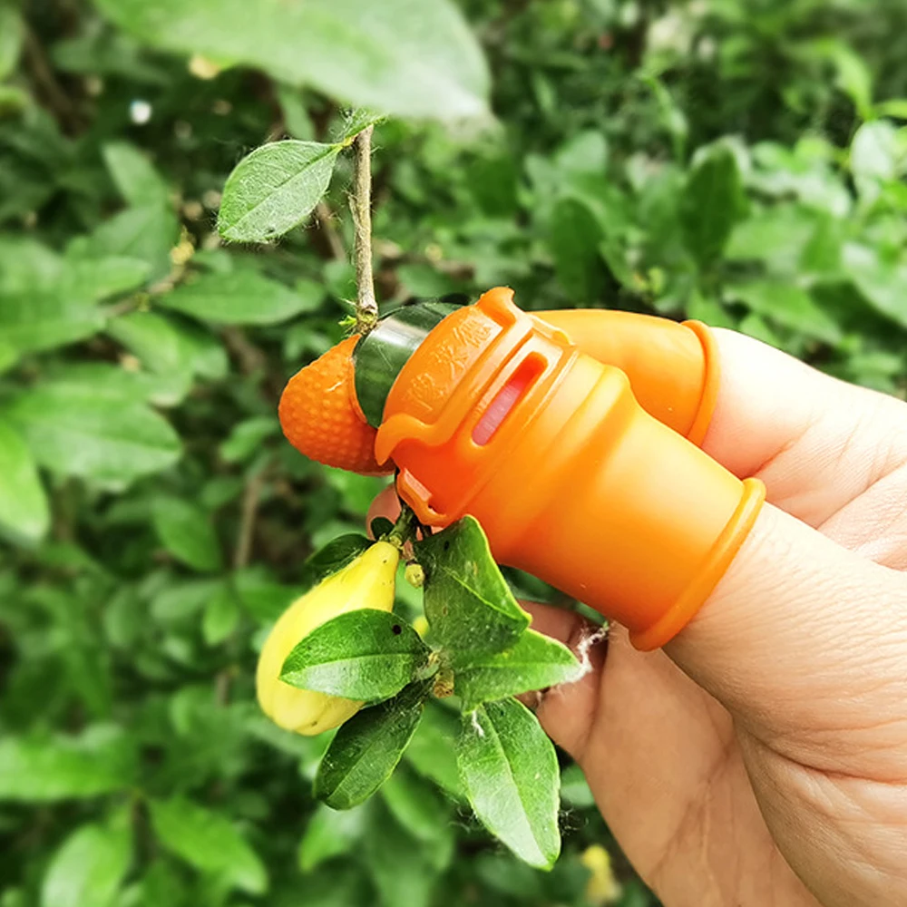 Garden Tool Finger Multi-function Kitchen Cutter Vegetables Separator Thumb Cutter Pruning Shears Picking Plant