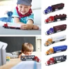Alloy Car Carrier Truck Model Boy Christmas Toys Assembled Model Building Kits Tool 1/65 Scale Diecast Simulation Car Toys 3