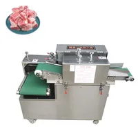 500-800KG/H Industrial Fresh Meat Chicken Cube Dicer Cutting Machine Beef Pork Cube Dicer Strip Cutter 1