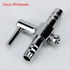 10pcs 4mm Stainless Steel Aquarium Tank Air Pump Air Flow Tube Pipe Line Control Valve Air Pump Accessories Wholesale 1