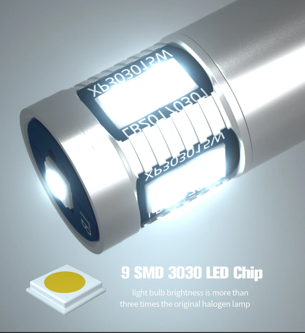 2x LED-Standlicht-Umrissleuchte H6W BAX9S 64132 Canbus für BMW 1er F20 F21 2er F23 F22 F87 F30 F80 F34 F31 X5 E53 – Detail 10