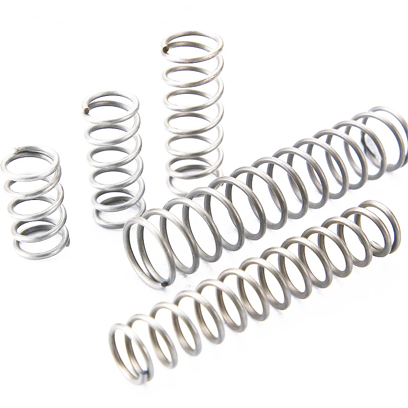 10 sztuk średnica drutu 0.6mm 0.7mm 304 ze stali nierdzewnej mikro mała sprężyna dociskowa OD 3mm/4mm/5mm/6mm/7mm/8mm/9mm/10mm/11mm/12mm