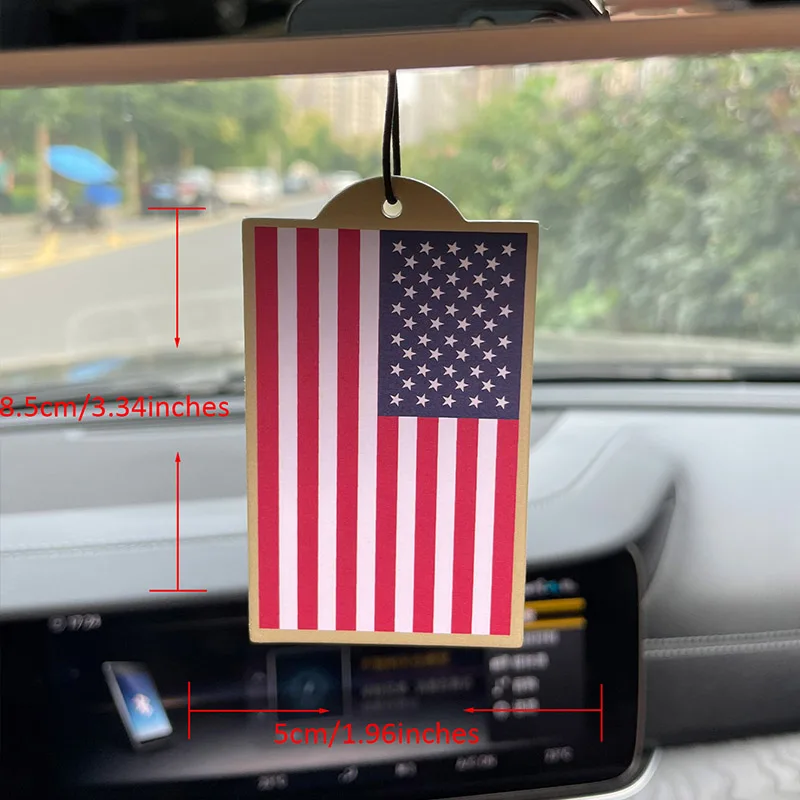 Confezione da 2 deodoranti per auto con bandiera delle Hawaii