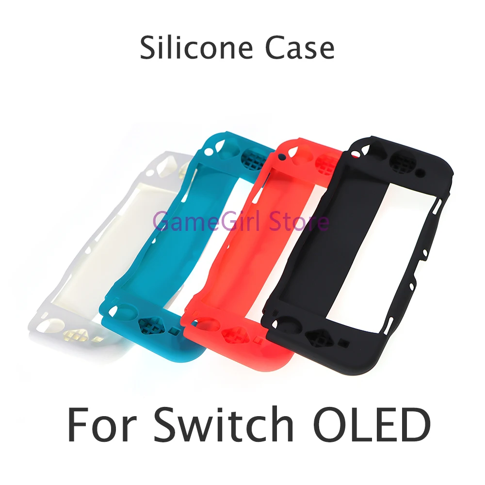 20pcs-non-clip-7-inch-silicone-protective-case-soft-shell-game-skin-cover-for-switch-oled-replacement-part