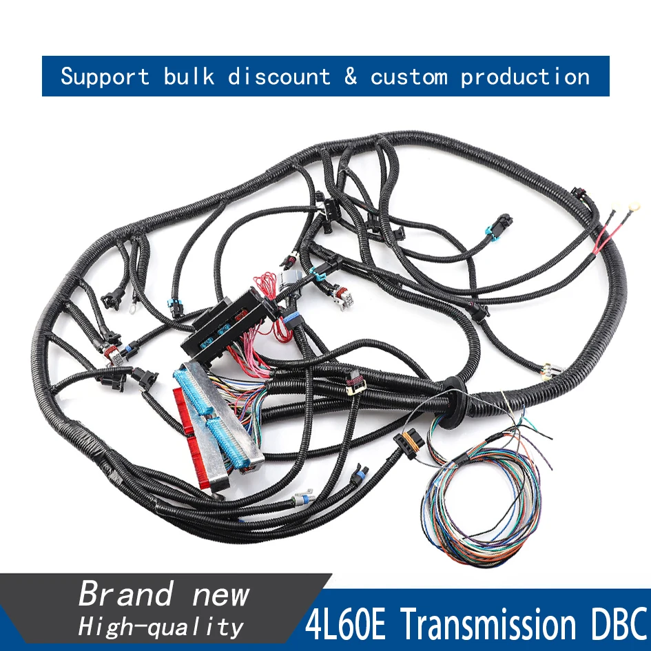 4L60E DBC Adapter Engine Wiring Harness Standalone 8pcs EV1 to EV6 For 1997-2006 GM LS1 4L60E Drive by Cable 4.8 5.3L 6.0L