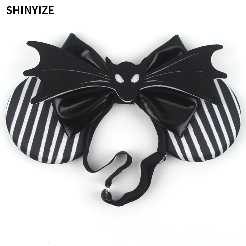 Halloween Einstellbare Maus Ohren Elastisches Stirnband Für Erwachsene/Kinder Bogen Nylon Haarband Festival Party Cosplay DIY Haar Zubehör – Detail 11