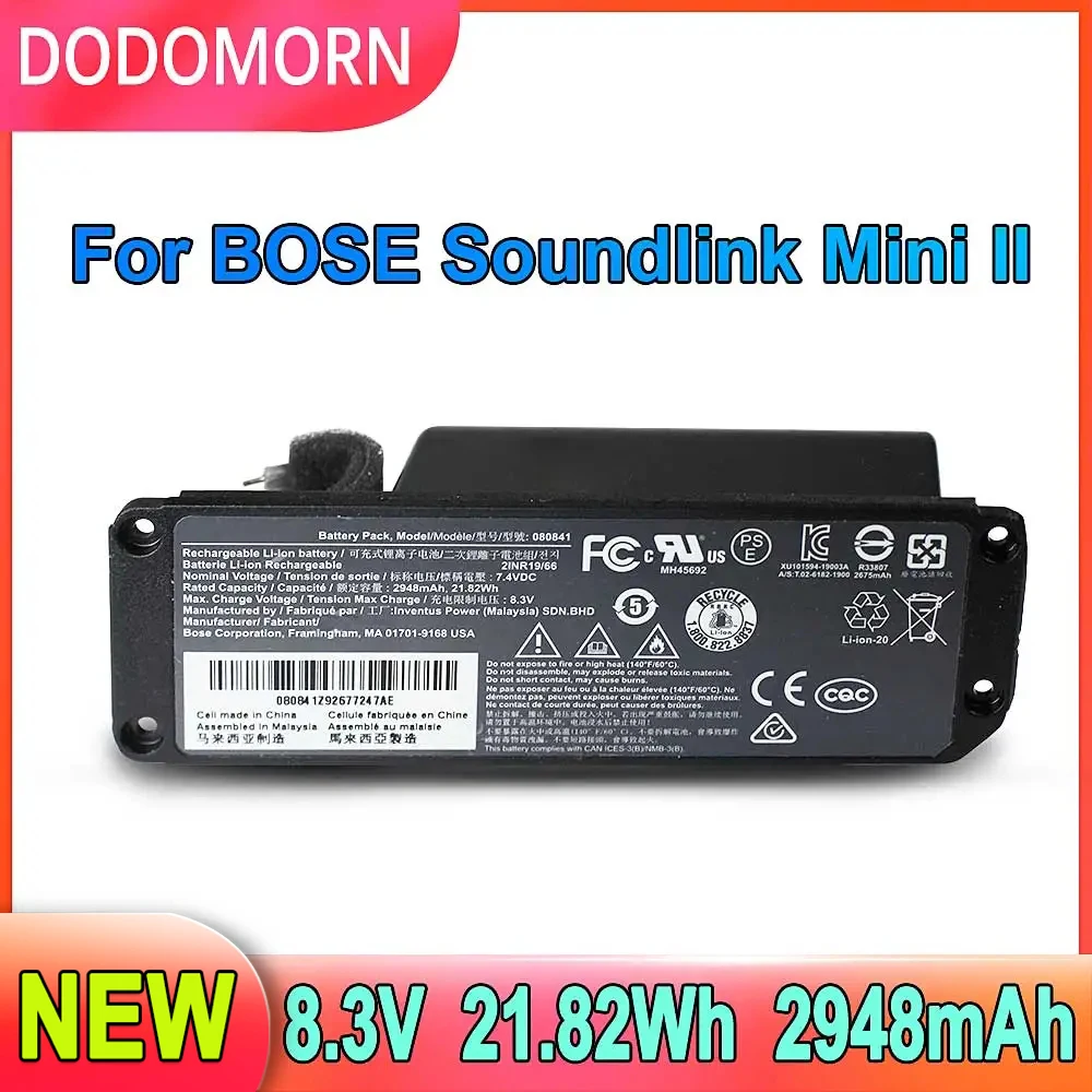 Alto-falante Bluetooth para Bose Soundlink Mini Alto-falantes sem Fio Recarregável 8.3v 08080841 088796 088789 088772 2948mah Bateria