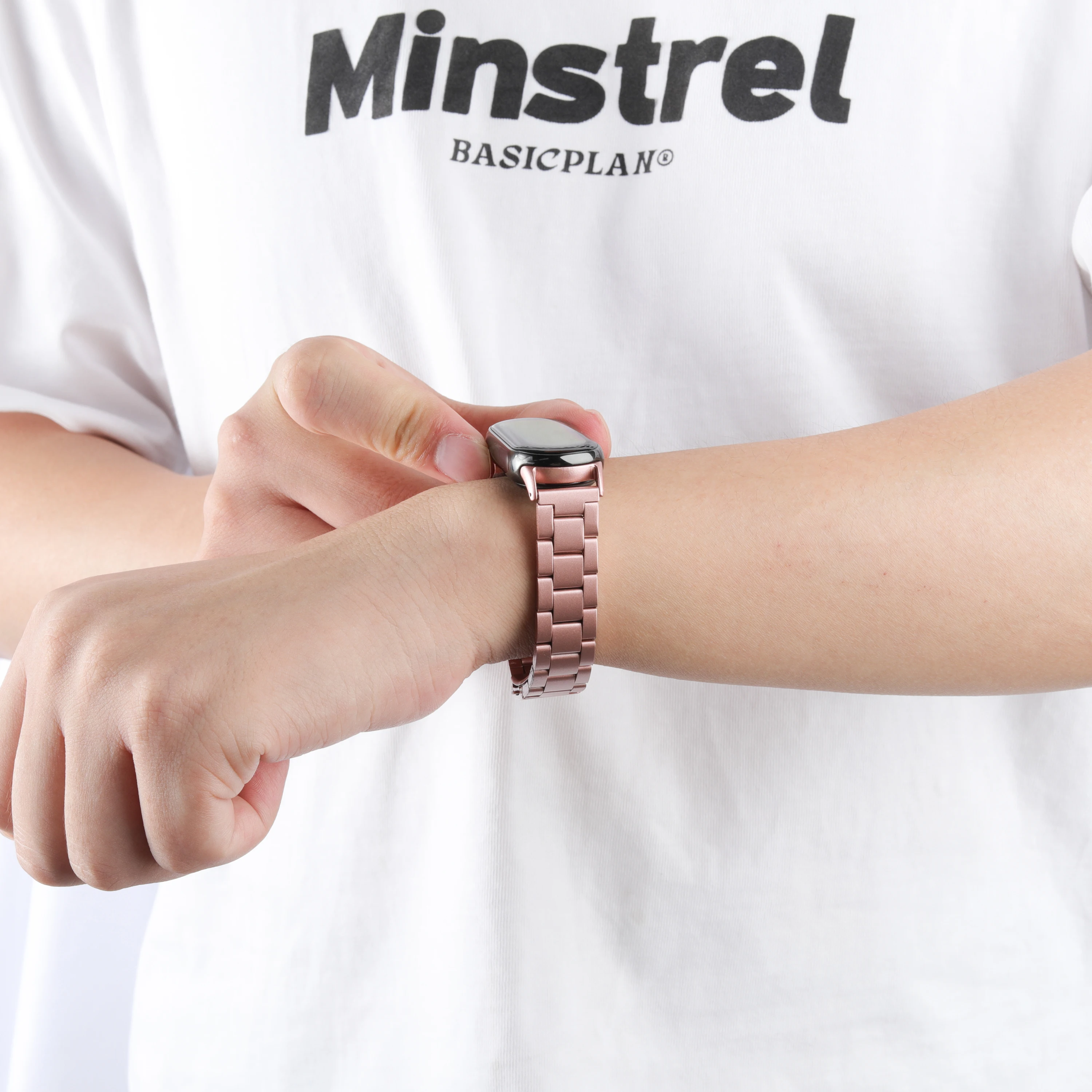 Metallarmband für Xiaomi Band Mi Band 10 9 8 NFC Miband Handgelenk Ersatzgürtel Edelstahl Pulseira Correa Armband Mi Band 10 – Detail 15