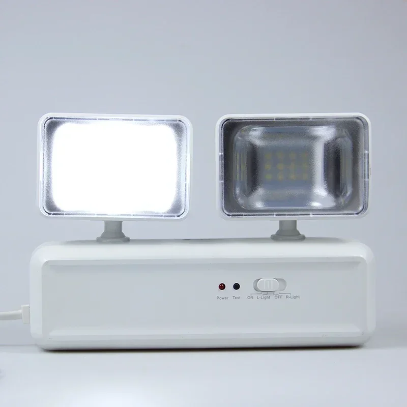 Wall-mounted Double-head Multifuctional Emergency Light Portable Camping Lantern Rechargeable Lamps Outdoor Repair Corridor Lamp