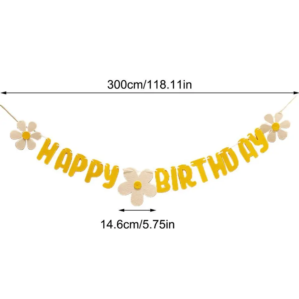 Cheerleading Birthday Banner & Garland – Hot Pink & Blue Party Decor
