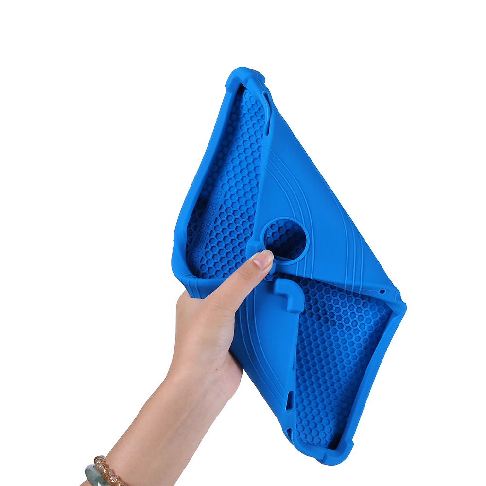 Shockproof Soft Silicon Stand Protective Case