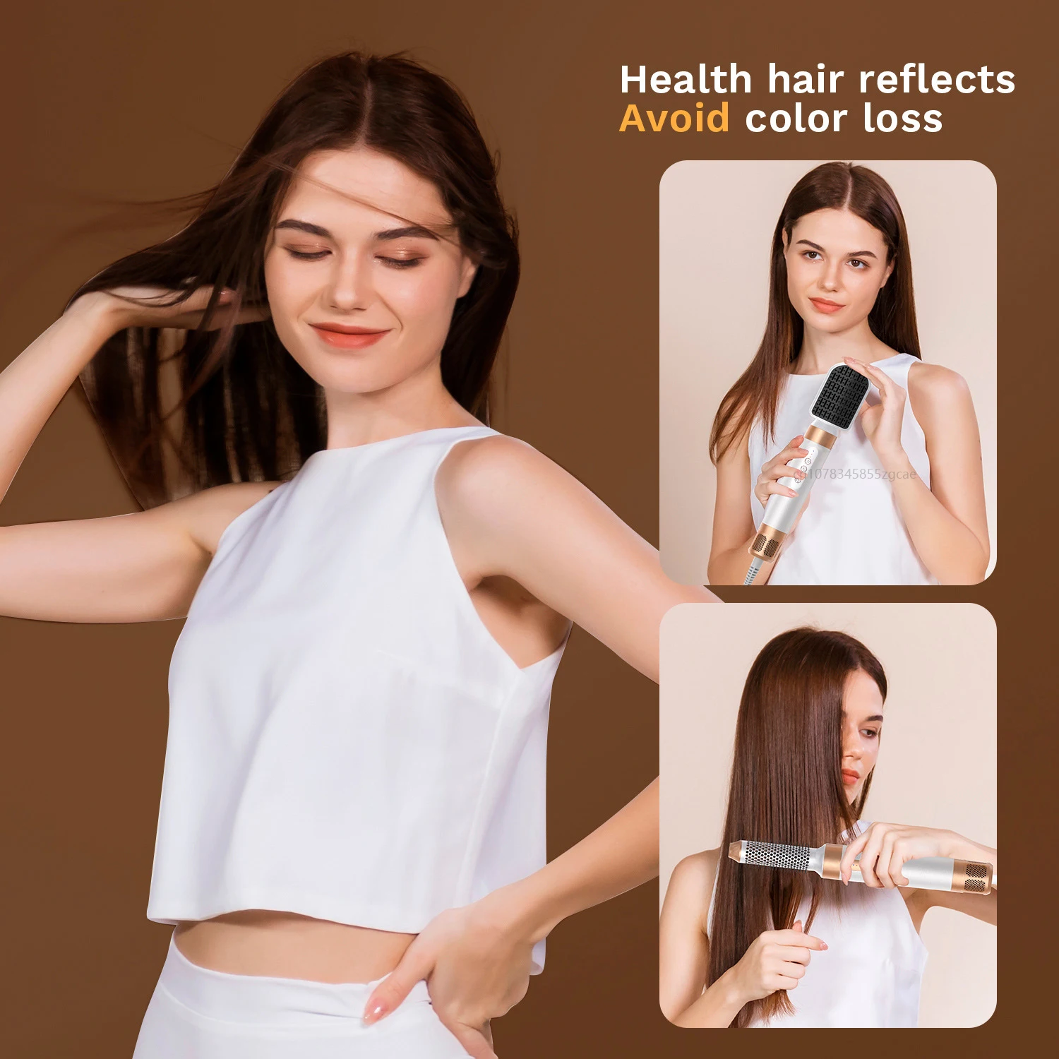 Hair Dryer Hair Styler Air Hair Styler 7 in 1 Air Styler Hot Styling Tool For Dyson Airwrap Brush Hair Curling Iron Personal Care Appliances