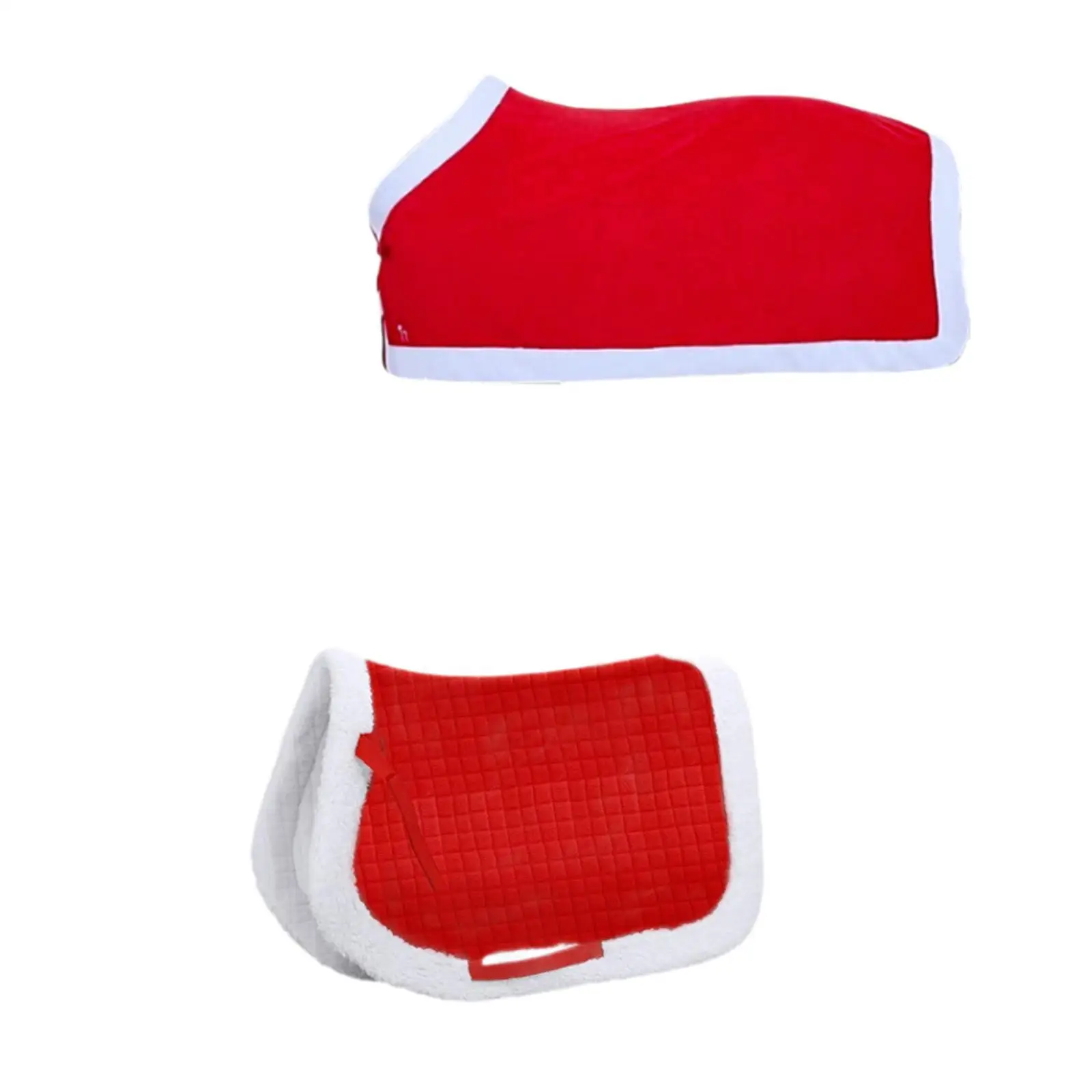 Horse Saddle Cape, Horse Saddle Pad, Sweat Pad, Christmas Costume Accessories