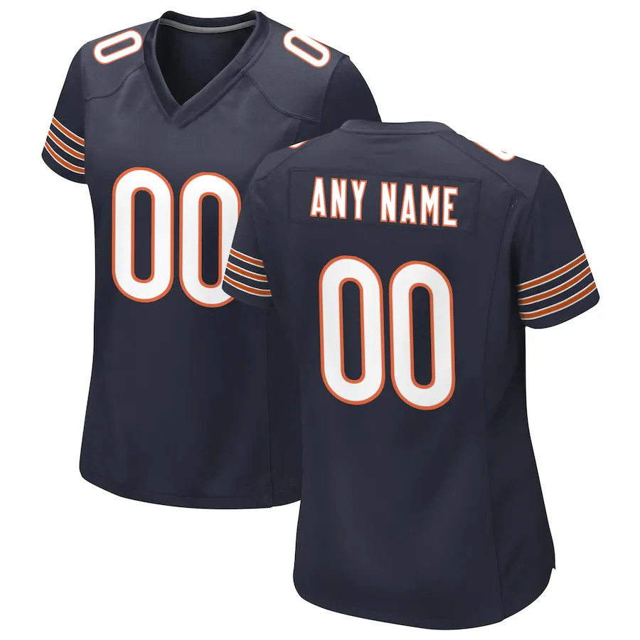 Chicago Football Jerseys America Game Footbball Jersey Personalized Your Name Any Number All Stitch US Size XS-6XL football jersey
