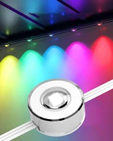 RGBIC String Downlight Smart LED String Light Work with Alexa Color Changing Indoor Wall Light Fixture for Party Music Sync - Image 2