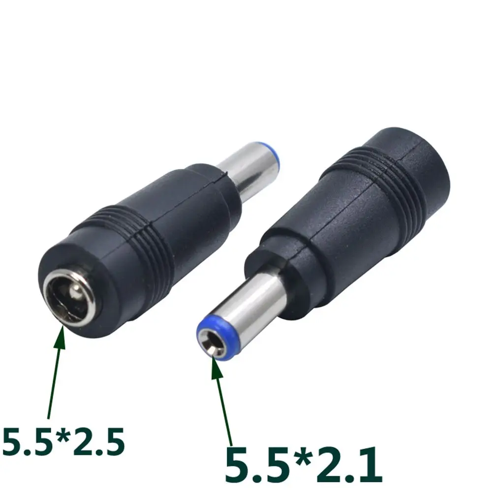 5.5*2.5mm DC Power Plug Adapter DC jack 5.5 X 2.5 mm Male to 7.9*5.5 7.4 *5.0 3.5*1.35 4.0*1.7 5.5*2.5mm 4.0*1.7mm Female 1pcs power connector plug adapter power connector adapter dc connectors dc power connectors welding free dc plug