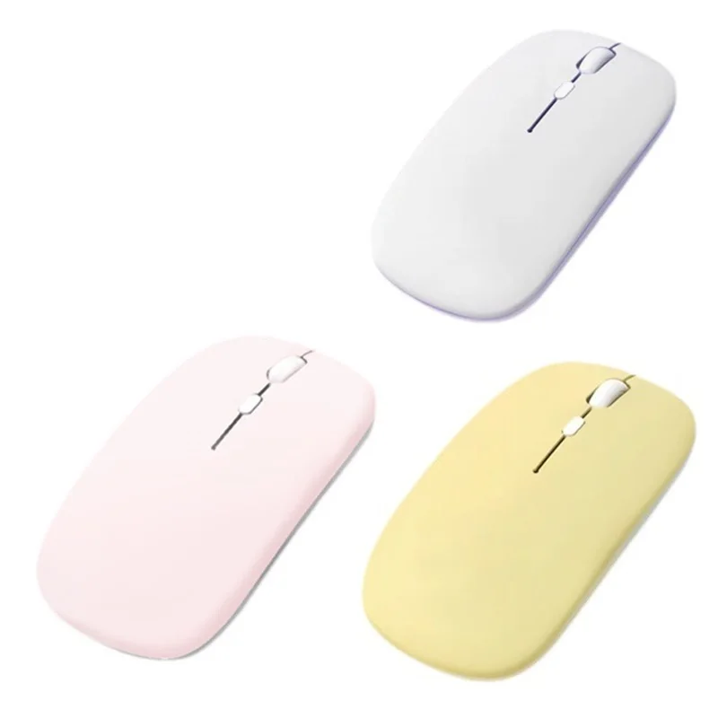 Wireless 2.4Ghz USB Mouse Cute Pink Colorful Design Mause Ergonomic 1600DPI Slim Computer Portable Mice For Laptop PC Office images - 6