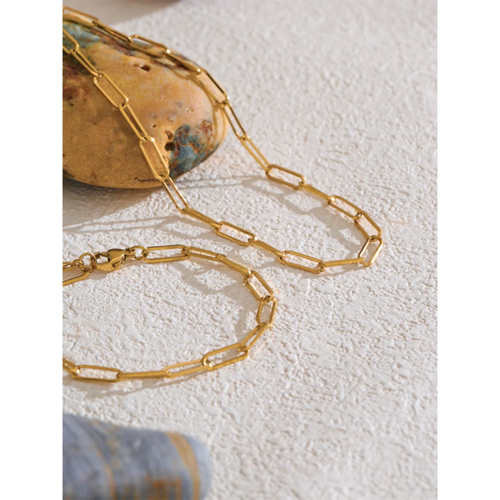 Yhpup Stainless Steel Chain for Women