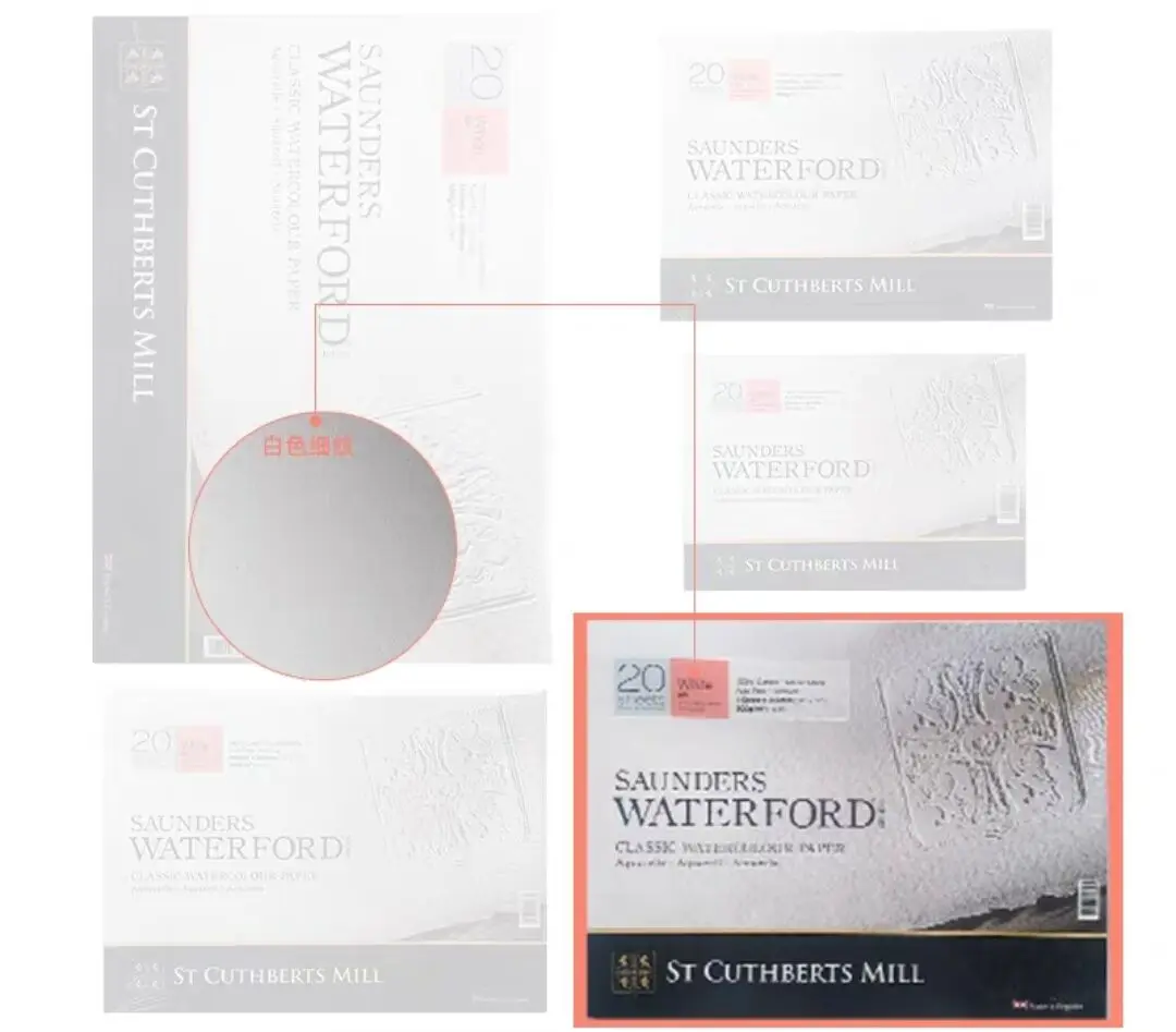 Paper: St Cuthberts Mill Saunders Waterford Hi-White Cold Press Watercolour  Blocks (review)