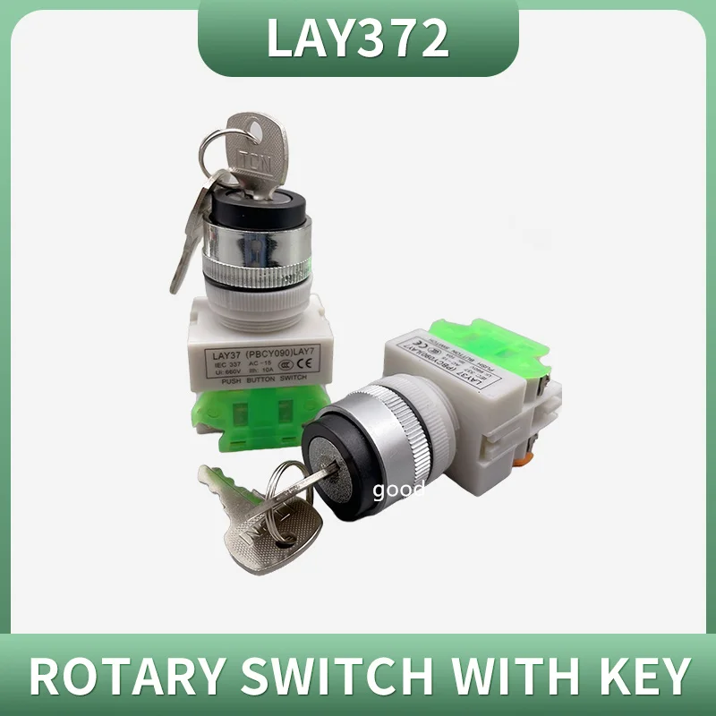 LAY37 11y2 lay7-11y/2 lay37-11y/2 Key rotary switch