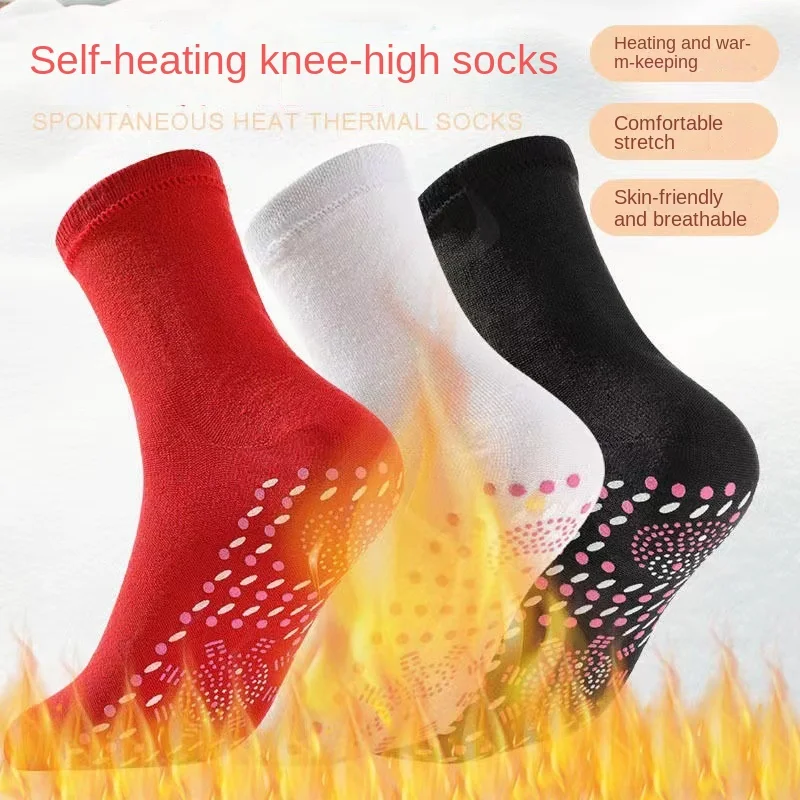

Winter Self-heating Magnetic Women Socks for Men Self Heated Socks Tour Magnetic Therapy Comfortable Warm Massage Socks Pression