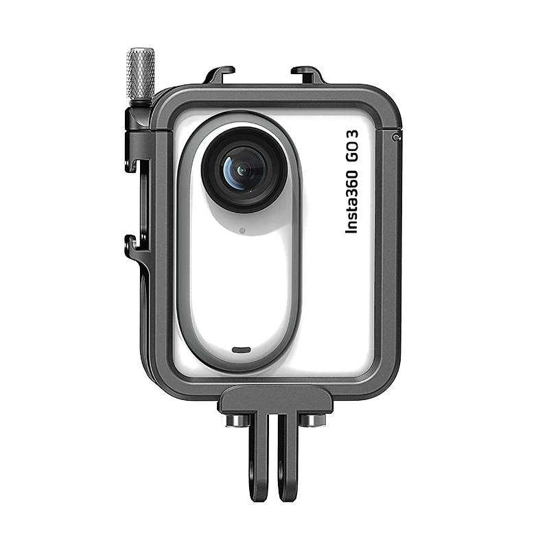 

Aluminum Alloy Rabbit Cage for Insta360 GO 3 Protective Metal Frame Case Camera Cage for Insta360 GO 3 Expansion Accessores