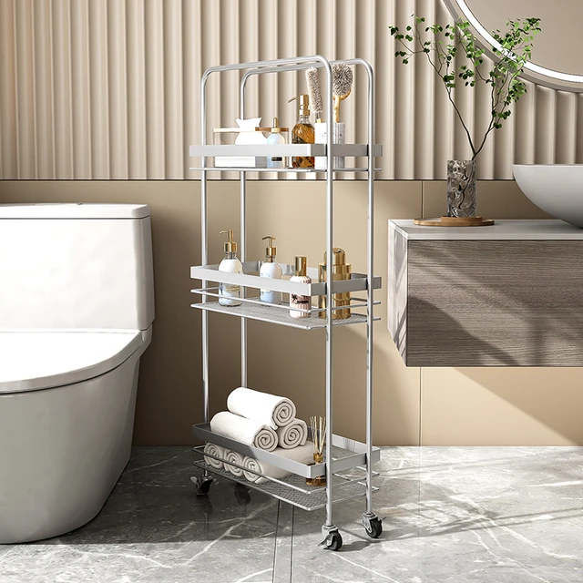 Bathroom Floor Shelves, Luxury Bathroom Floor, Bathroom Floor Shelf