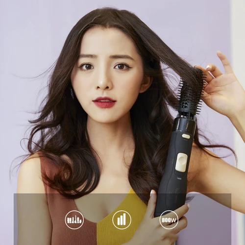 Youpin Pritech 5 in 1 헤어 드라이어 및 스트레이트닝 브러시, 핫 에어 빗, 자동 컬링 스트레이트, 이중 목적 헤어 스타일링 빗 4