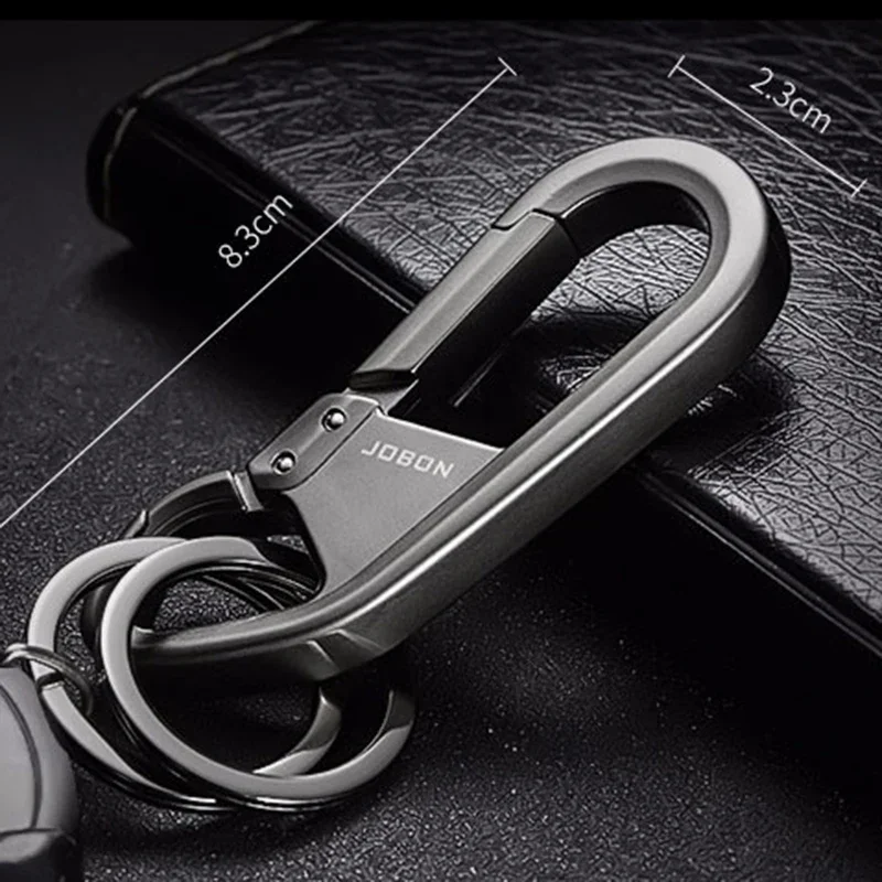 Leather Key Case Wallets Unisex Keychain Key Holder Ring with 6 Hooks Snap  Closure - Walmart.ca