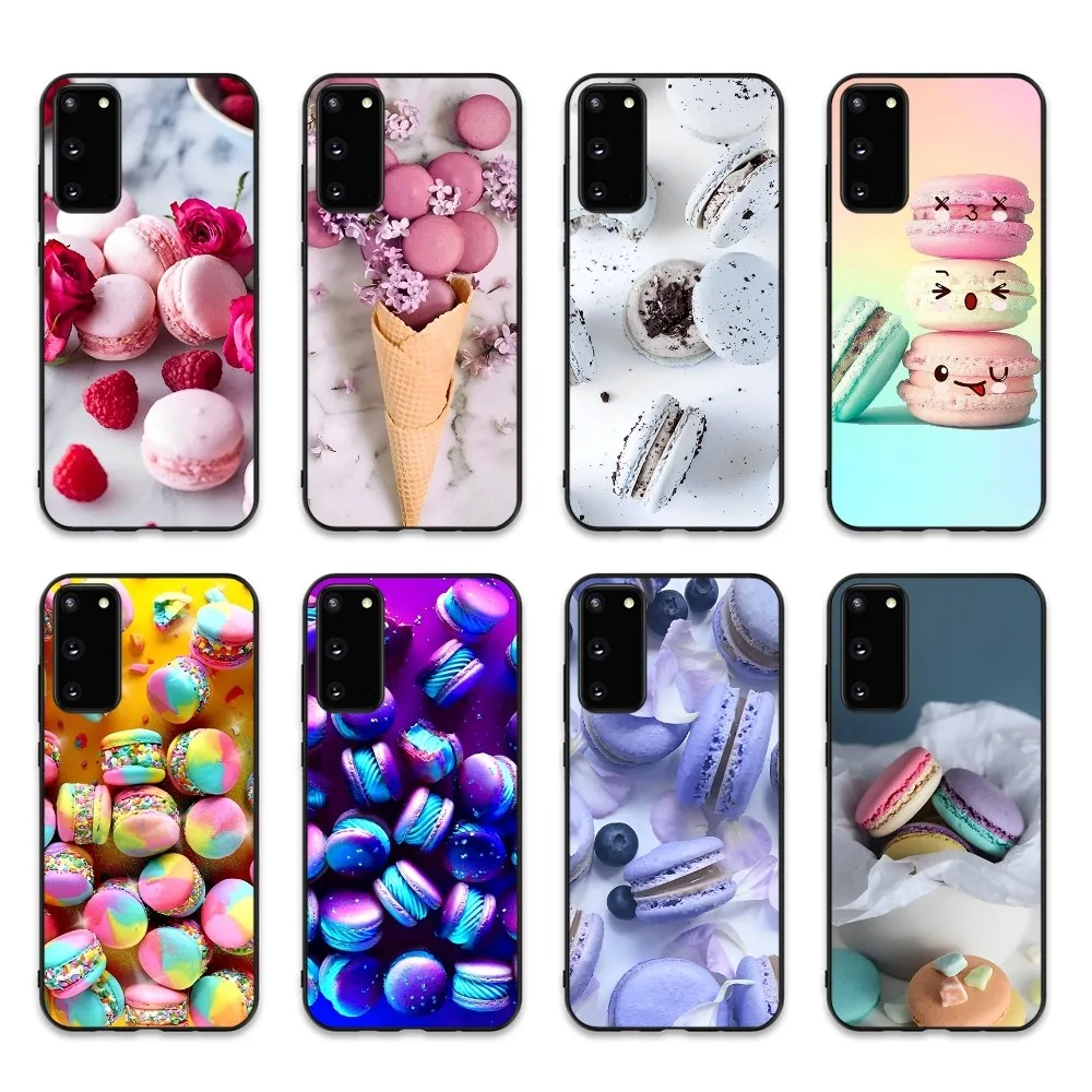 Custodia Per Telefono Macaron Gelato Dessert Per Samsung S 9 10 20 21 22 23 30 23Plus Lite Ultra Fe S10Lite Fundas