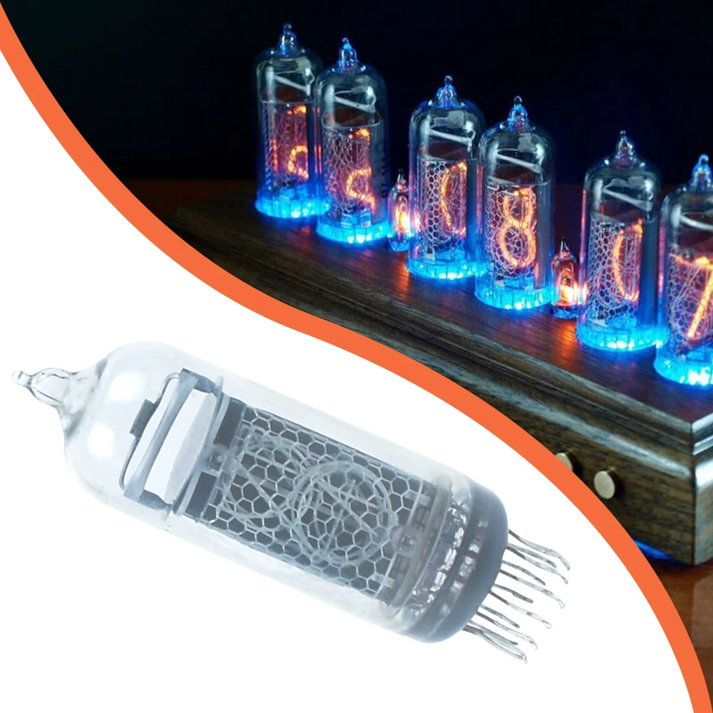 글로우 튜브 디지털 LED 시계 튜브, DIY 시각 효과 시계, 전자 튜브 시계용 전자 튜브, IN-14