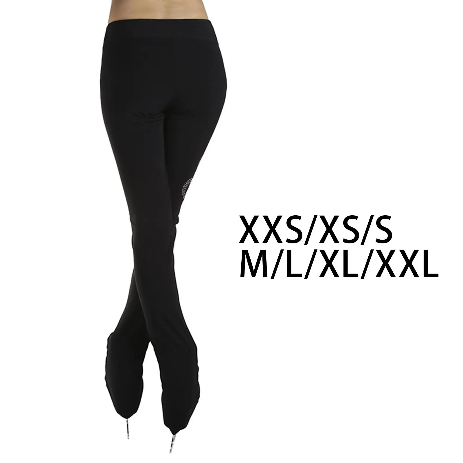

Figure Skating Pants Leggings Trousers Thickening Over The Boot Tights for Adults Children Women Girls Pantyhose Performances