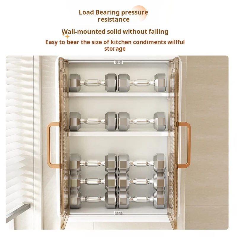 Toilet Shelf, Bathroom Wall Mounted Toilet, Washbasin, Non Perforated Wall Mounted Cosmetic Storage Cabinet Above The Toilet 3